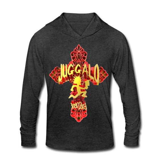 Juggalo cross Unisex Tri-Blend Hoodie Shirt