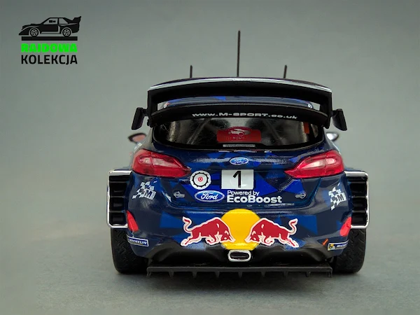 IXO RAM641 Ford Fiesta RS WRC'17, Zwycięzca Rajdu Monte-Carlo 2017