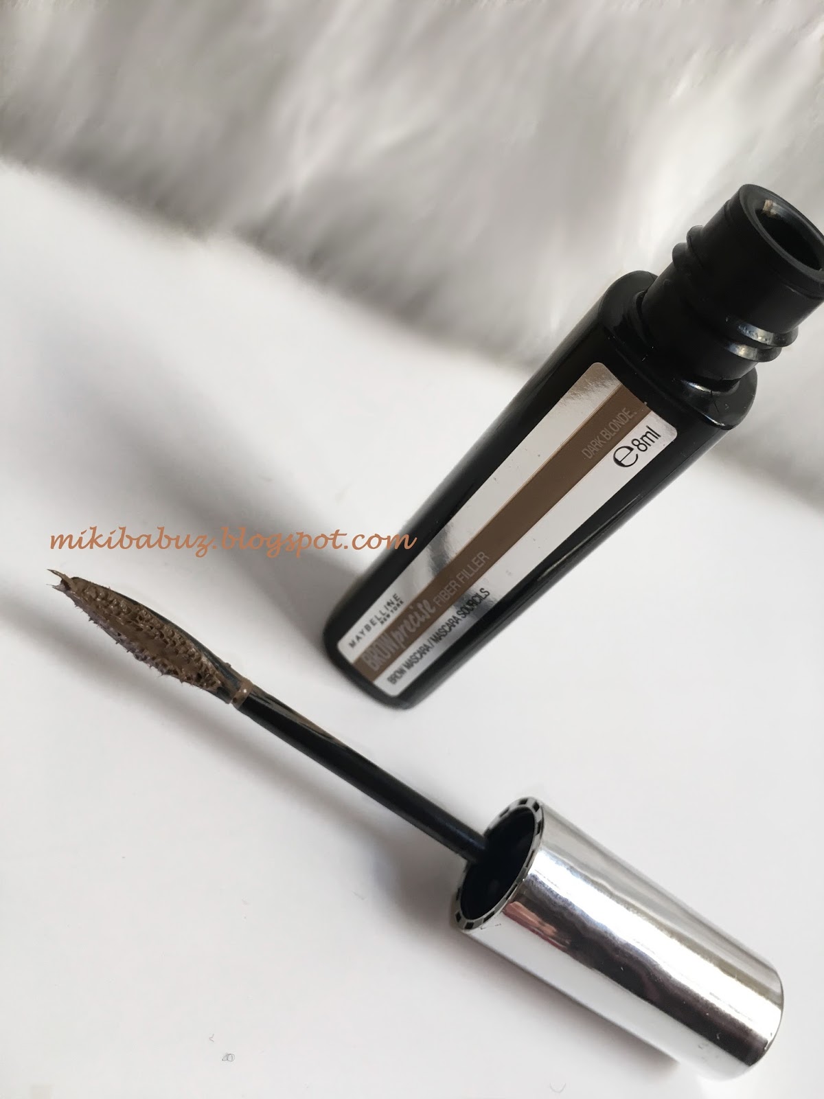 Maybelline Brow Precise Fiber Filler Fiber Icerikli Kas Maskarasi Dark Blonde Kozmetikcim