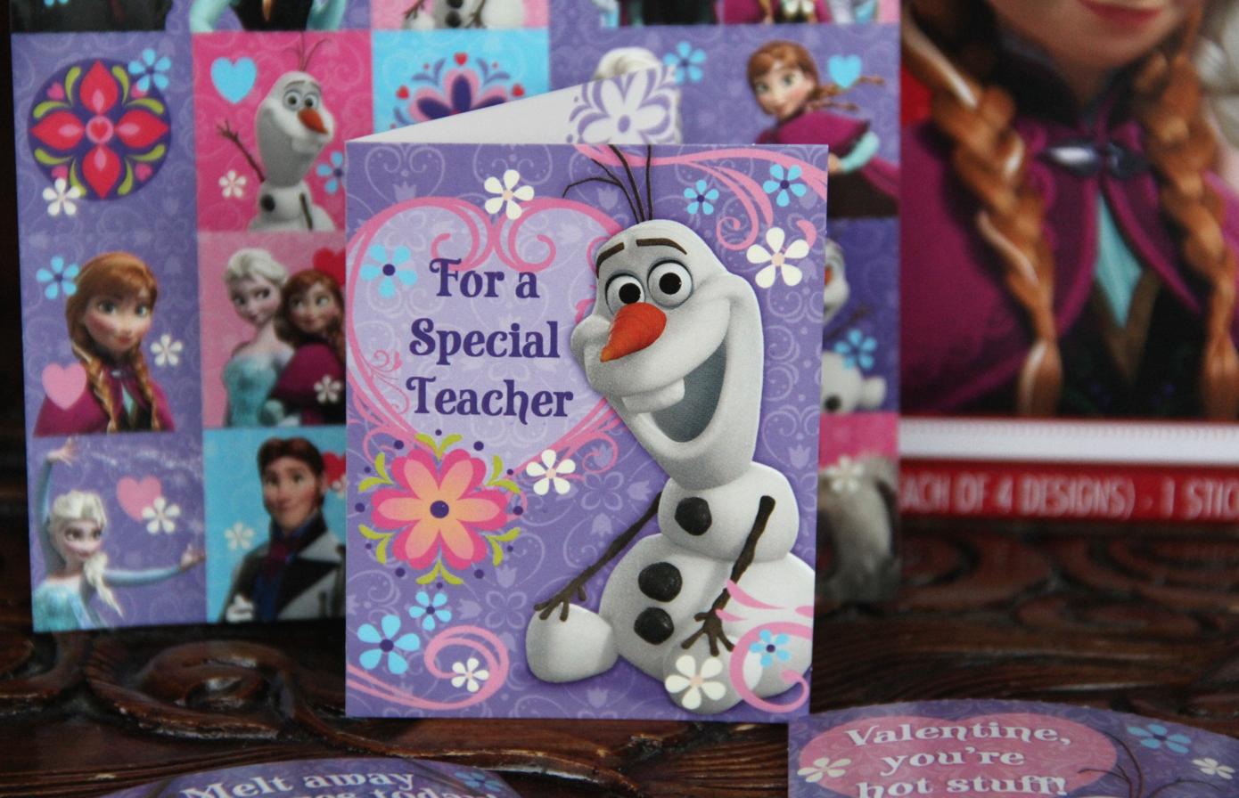 Hallmark Disney Frozen Kids Valentines Olaf - Diana #LoveHallmarkCA