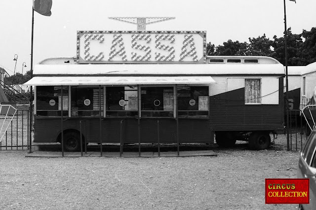 Roulotte caisse di Cirque Allemand Sarrasani 1984