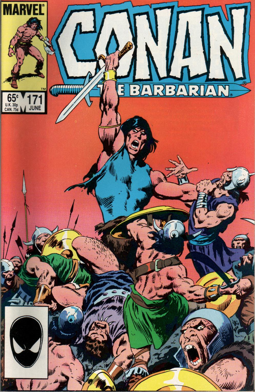 Read online Conan the Barbarian (1970) comic -  Issue #171 - 1