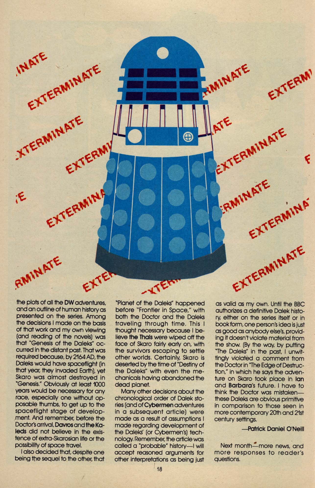 Read online Doctor Who (1984) comic -  Issue #19 - 20