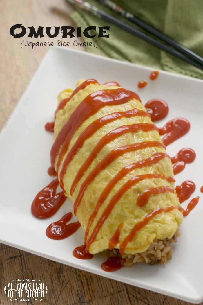 Omurice (Japanese Rice Omelet) inspired by Tampopo