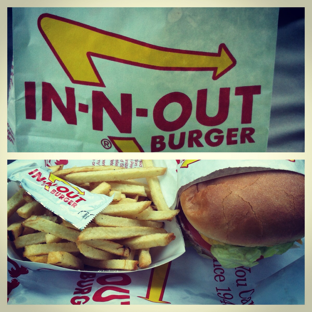 In N Out Gluten Free Asking List