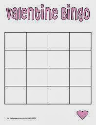 Valentine's Day Blank Bingo Card 5
