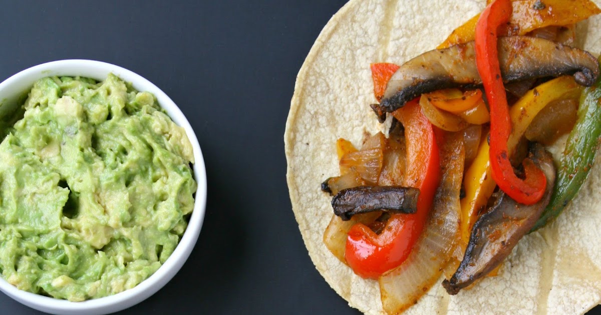 The Garden Grazer Portobello Fajitas (30 minute!)