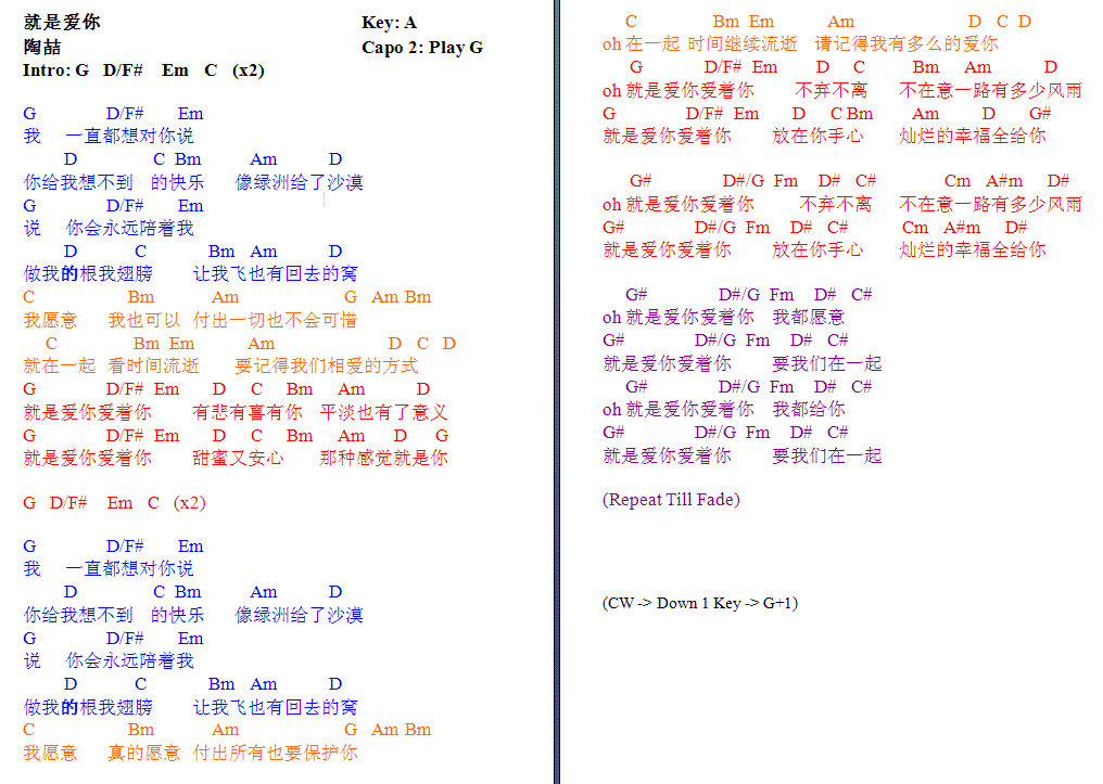 Chord Lagu Xiao Jiu Wo Info Dan Tips
