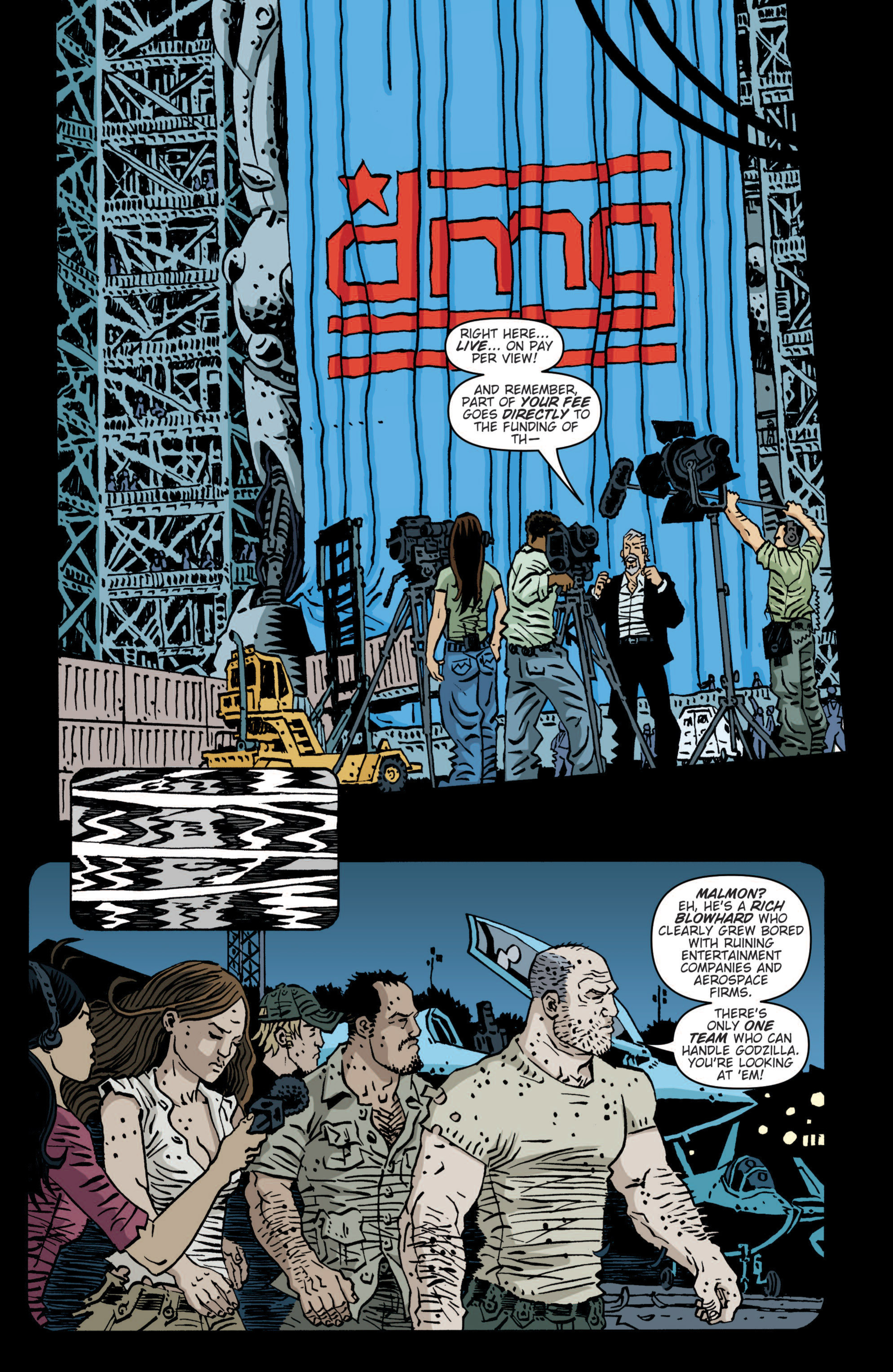 Read online Godzilla (2012) comic -  Issue #5 - 6