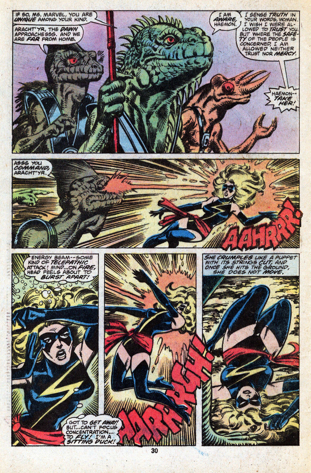 Ms. Marvel (1977) issue 20 - Page 32