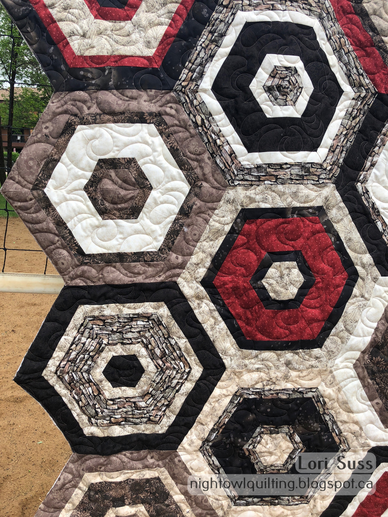 Night Owl Quilting & Dye Works Gail's Lug Nuts