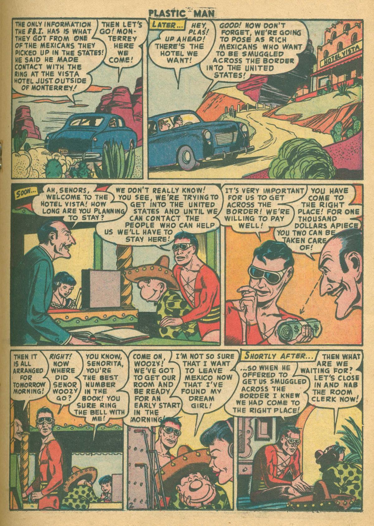 Read online Plastic Man (1943) comic -  Issue #37 - 19