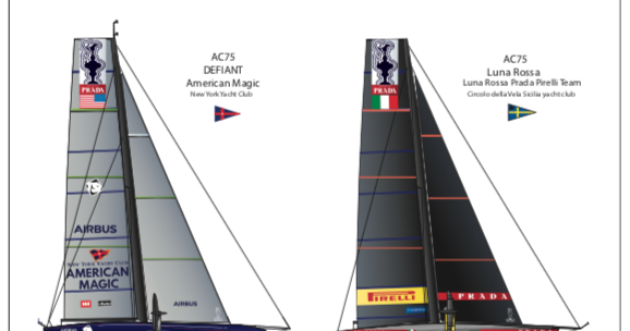 Chevalier Taglang Ac75 Drawings 2021 America S Cup 1st Generation