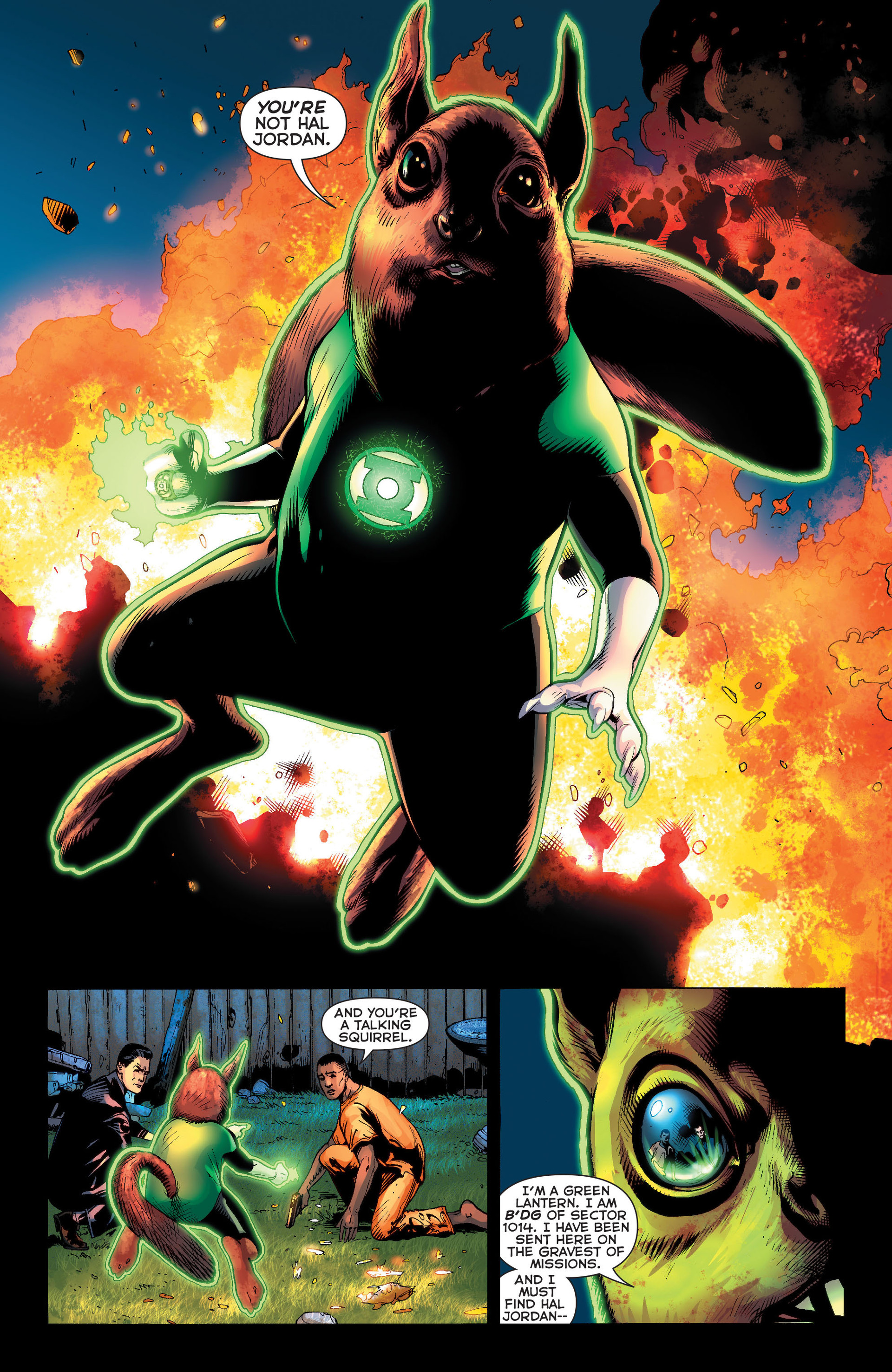 Read online Green Lantern (2011) comic -  Issue #15 - 21
