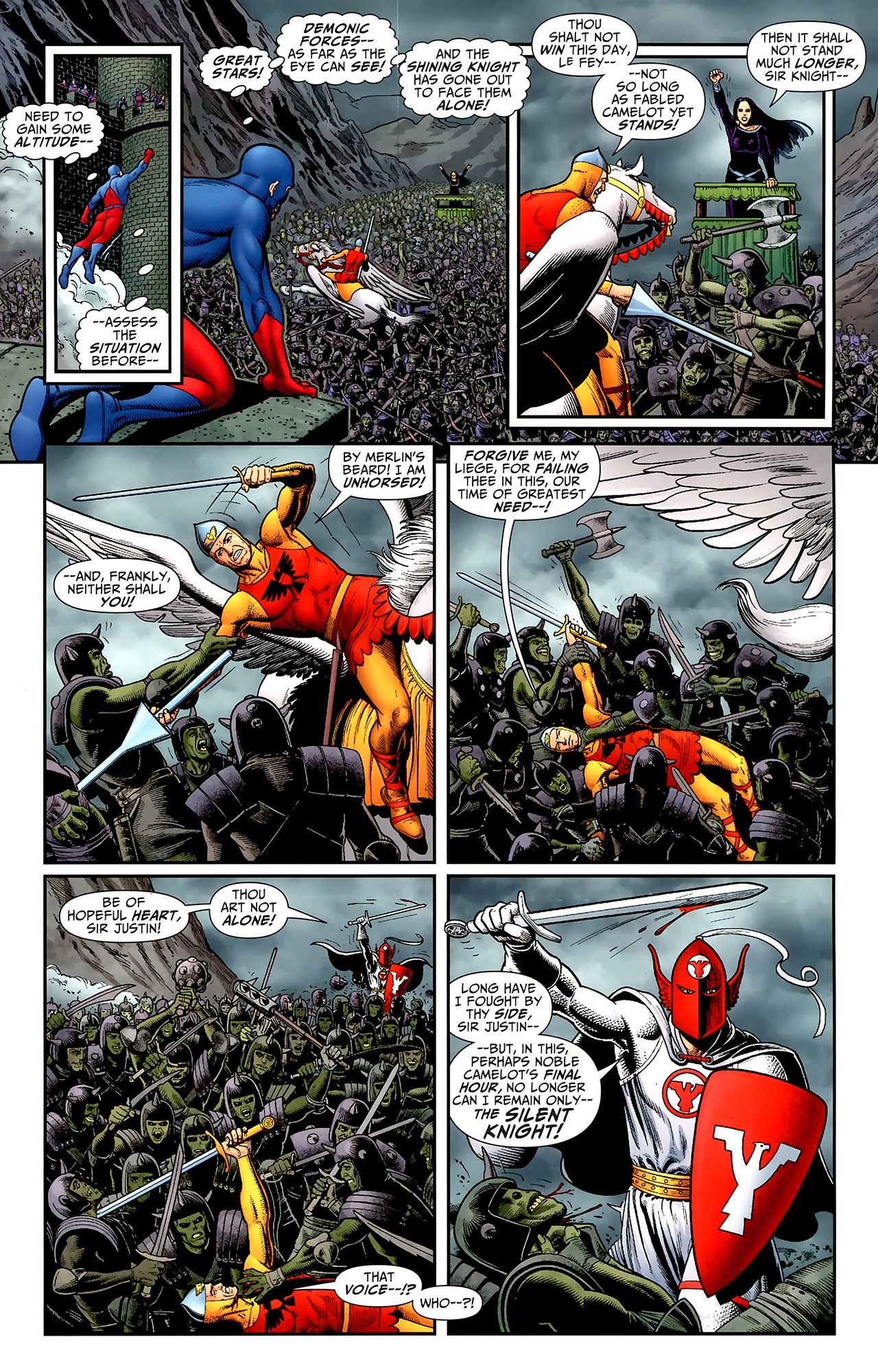 Read online DC Universe: Legacies comic -  Issue #7 - 27