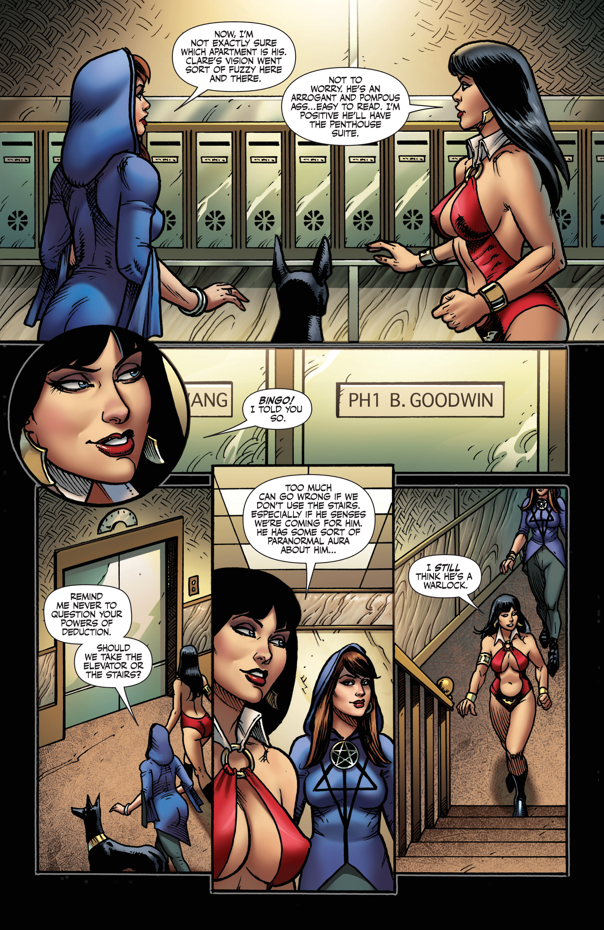 Read online Vampirella: Roses For the Dead comic -  Issue #4 - 6