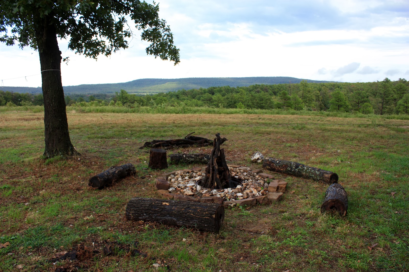 Baron Fork Ridge Horse Camp Beautiful Views from Camp