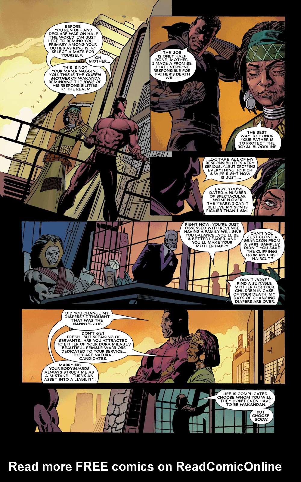 Black Panther (2005) issue 10 - Page 12