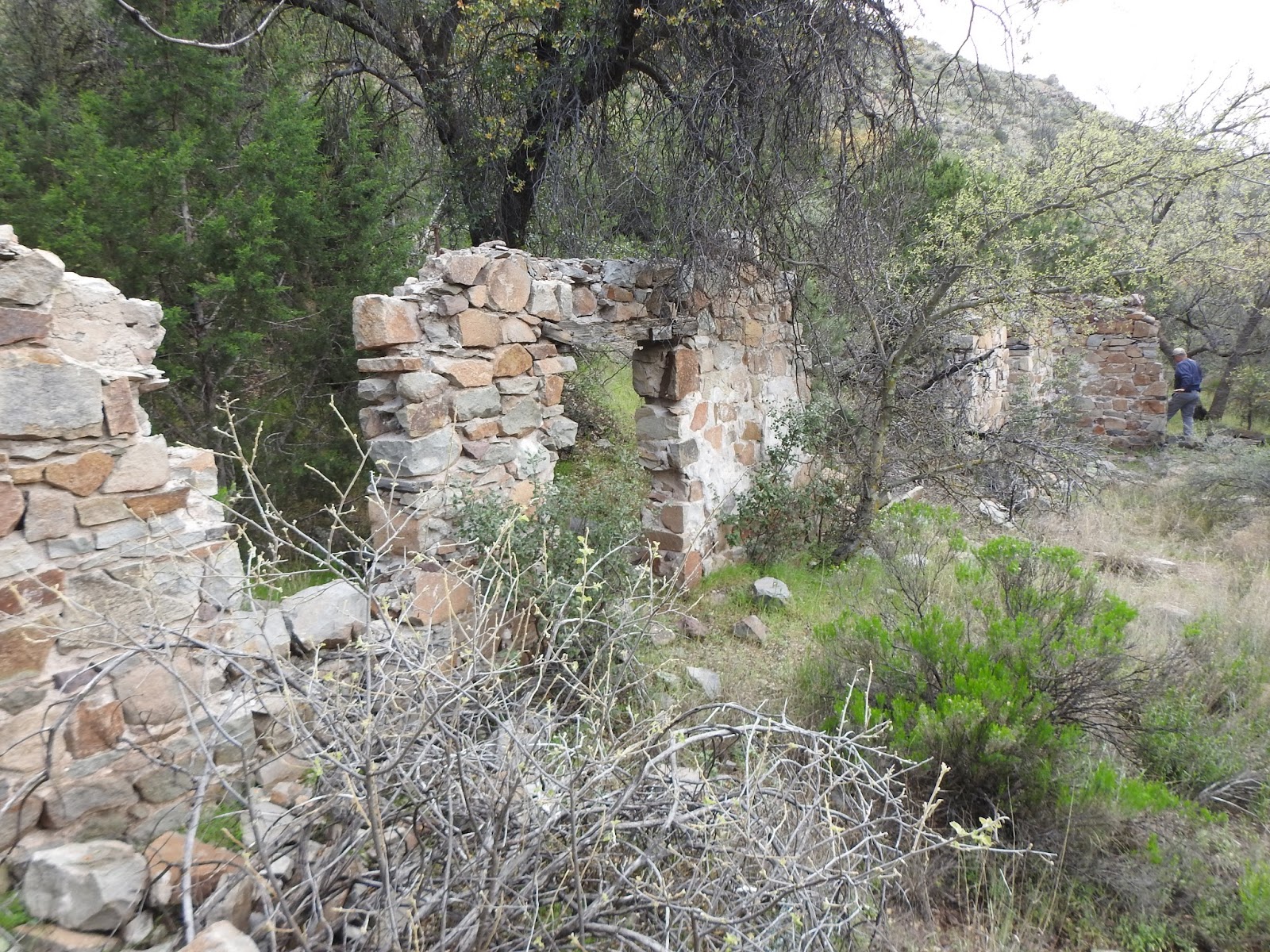 Texas Gypsies Sibley Castle and Copper Creek Canyon near Mammouth, AZ