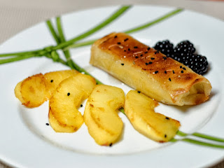 Bricks de chèvre aux pommes