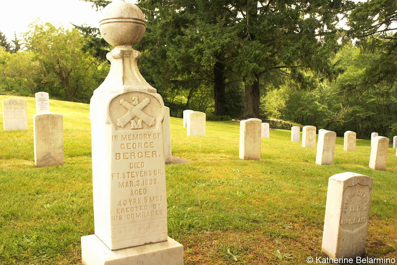 Fort Stevens Post Cemetery Outside of Astoria Oregon