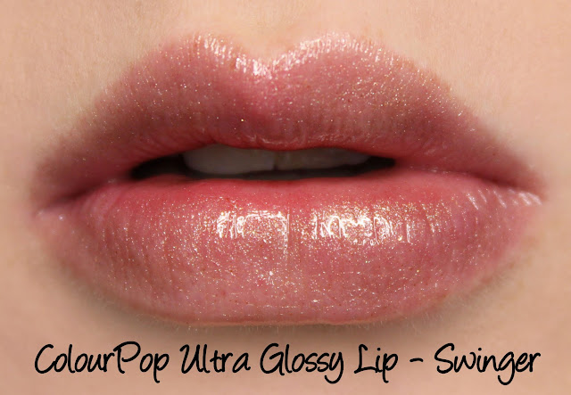 ColourPop Ultra Glossy Lip - Swinger Swatches & Review