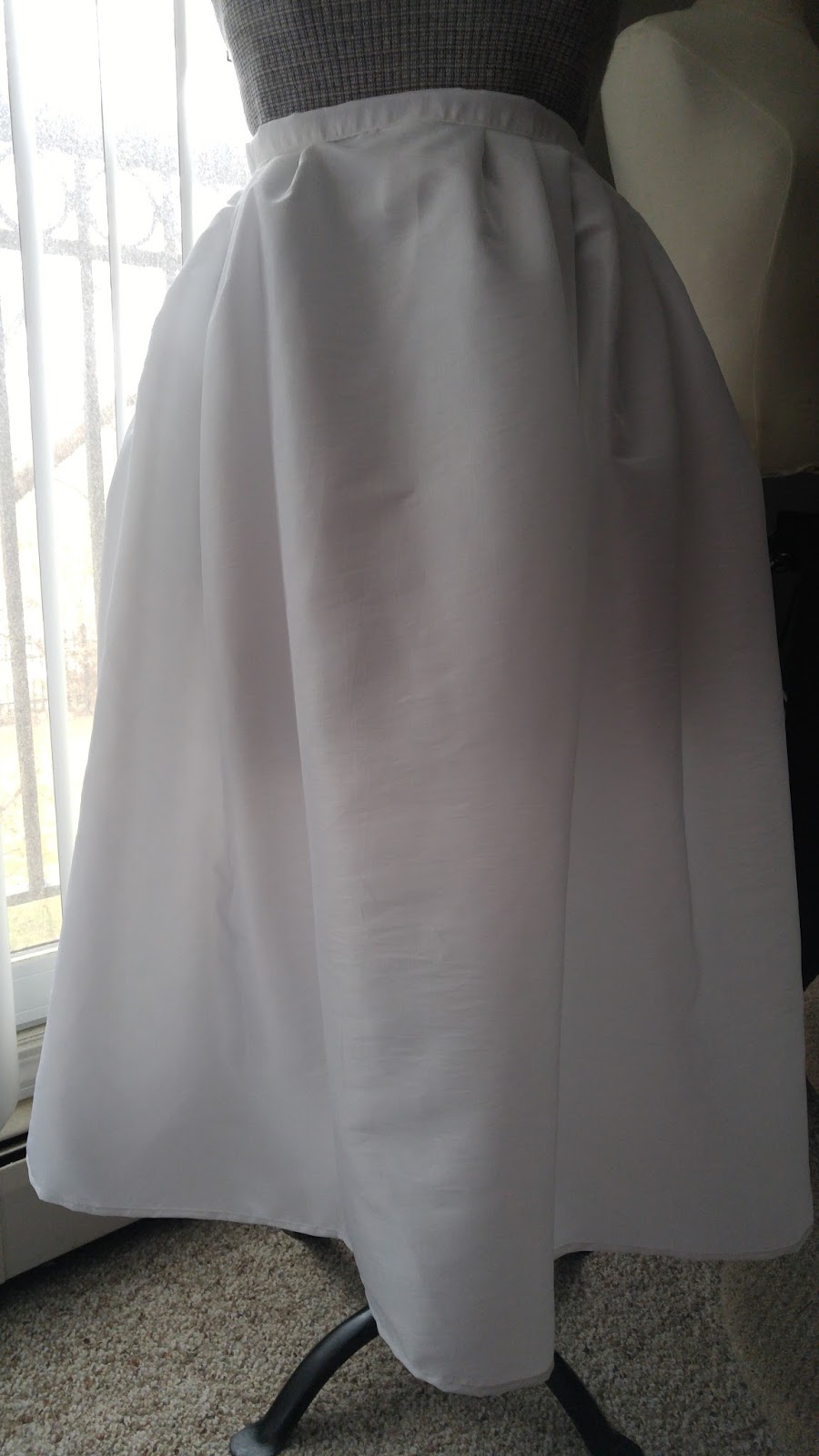 Adventures in Bias Tape IKEA LJUSOGA Italian Gown