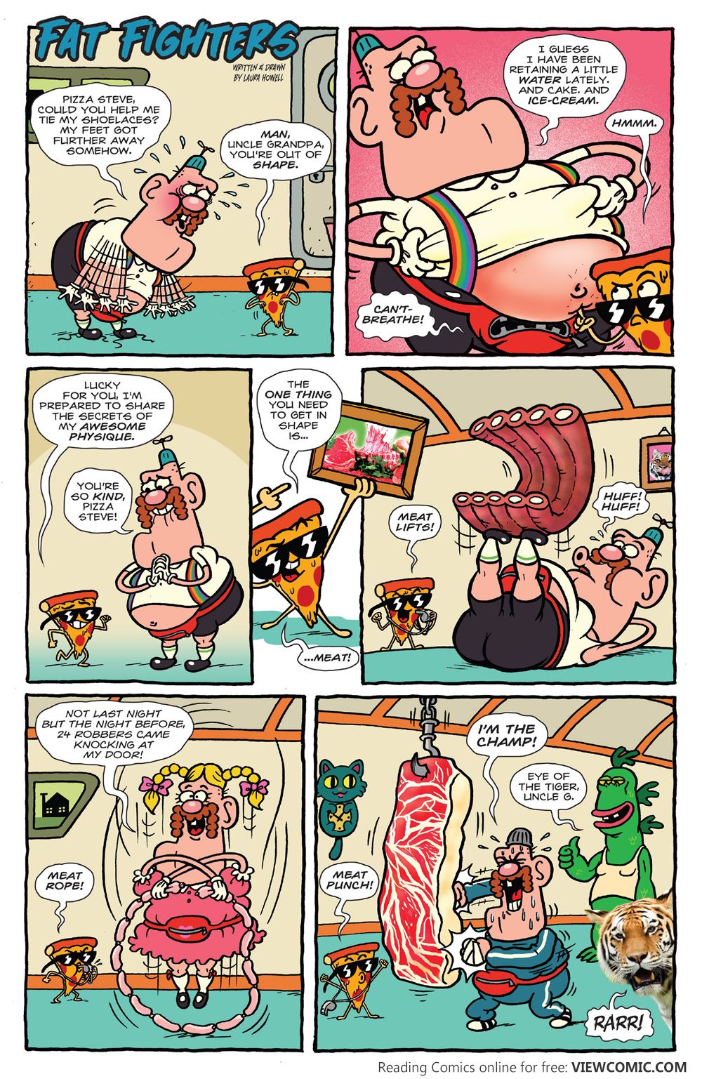 Uncle Grandpa Porn Yaoi - Uncle Grandpa â€“ Pizza Steve Special 001 (2015) | Viewcomic ...