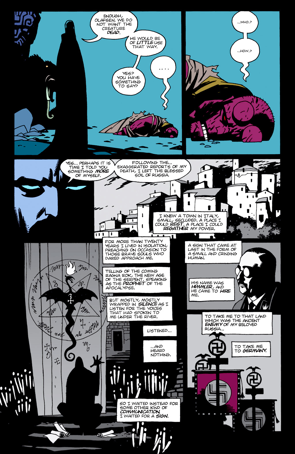 Read online Hellboy: Seed of Destruction comic -  Issue #3 - 17