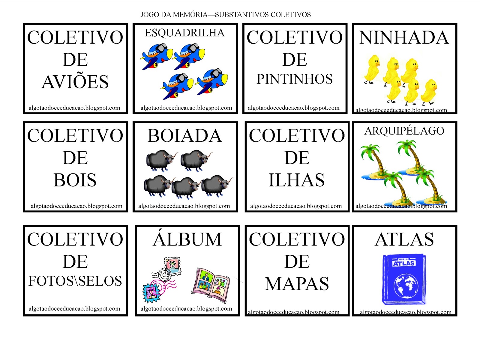 Coletivo substantivo loteria substantivos atividades coletivos fauna peixes bingo enxame portuguese edileuza cavalcanti O Que É Substantivo Coletivo Exemplos