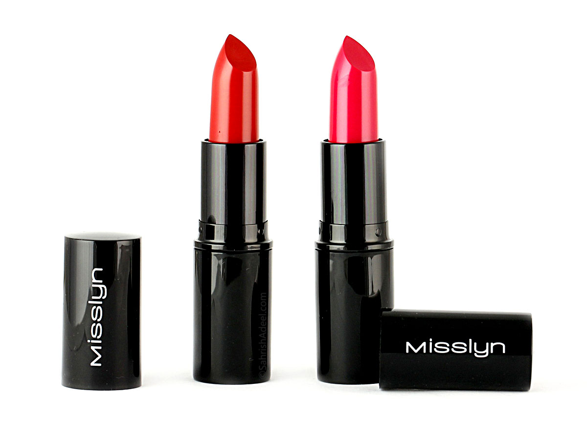 Lipsticks by Misslyn - Review & Swatches