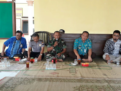 PERTEMUAN PAGUYUBAN KEPALA DESA SE KECAMATAN MASARAN DAN TOKOH MASYARAKAT