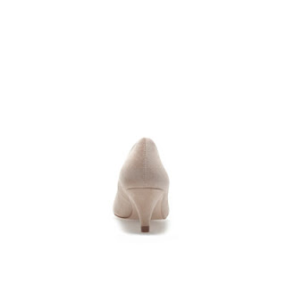 Nude leather court shoe 2013