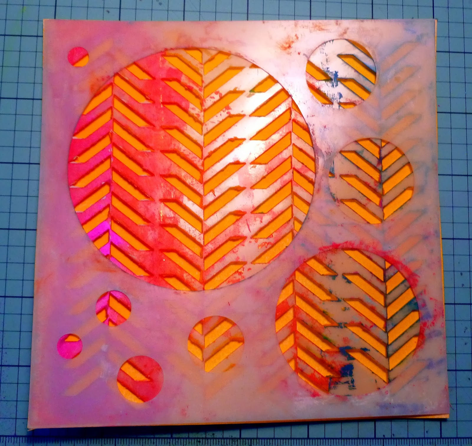 Club de art journal de Québec Les stencils