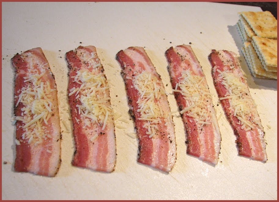 Fat Johnny's Front Porch Bacon Wrapped Saltines