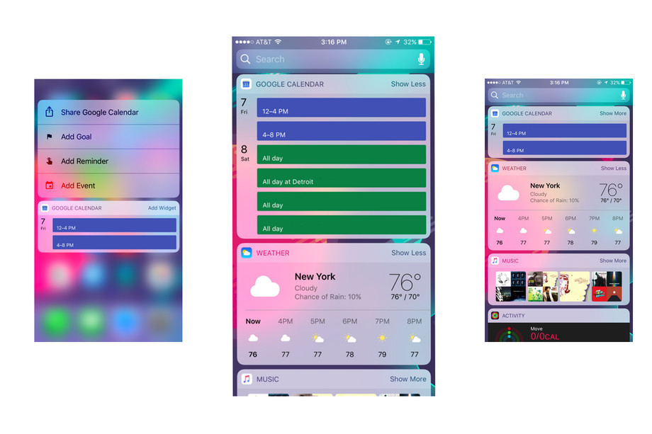 Google Calendar gets an iOS widget Google Calendar gets an iOS widget