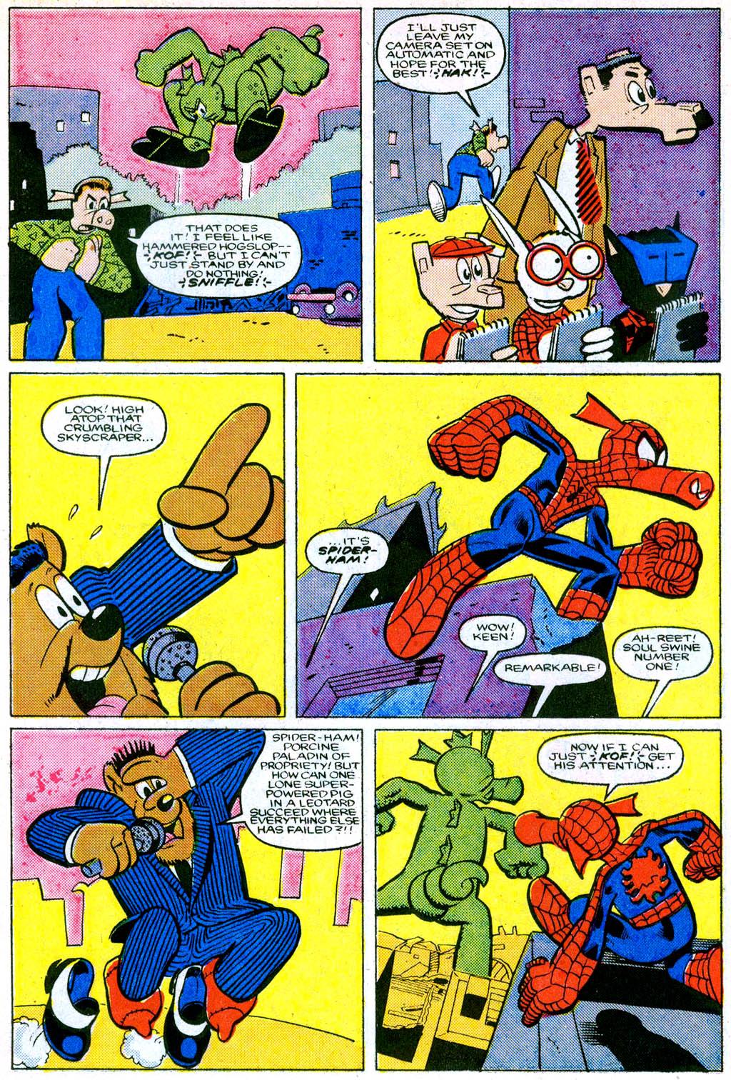 Read online Peter Porker, The Spectacular Spider-Ham comic -  Issue #8 - 15