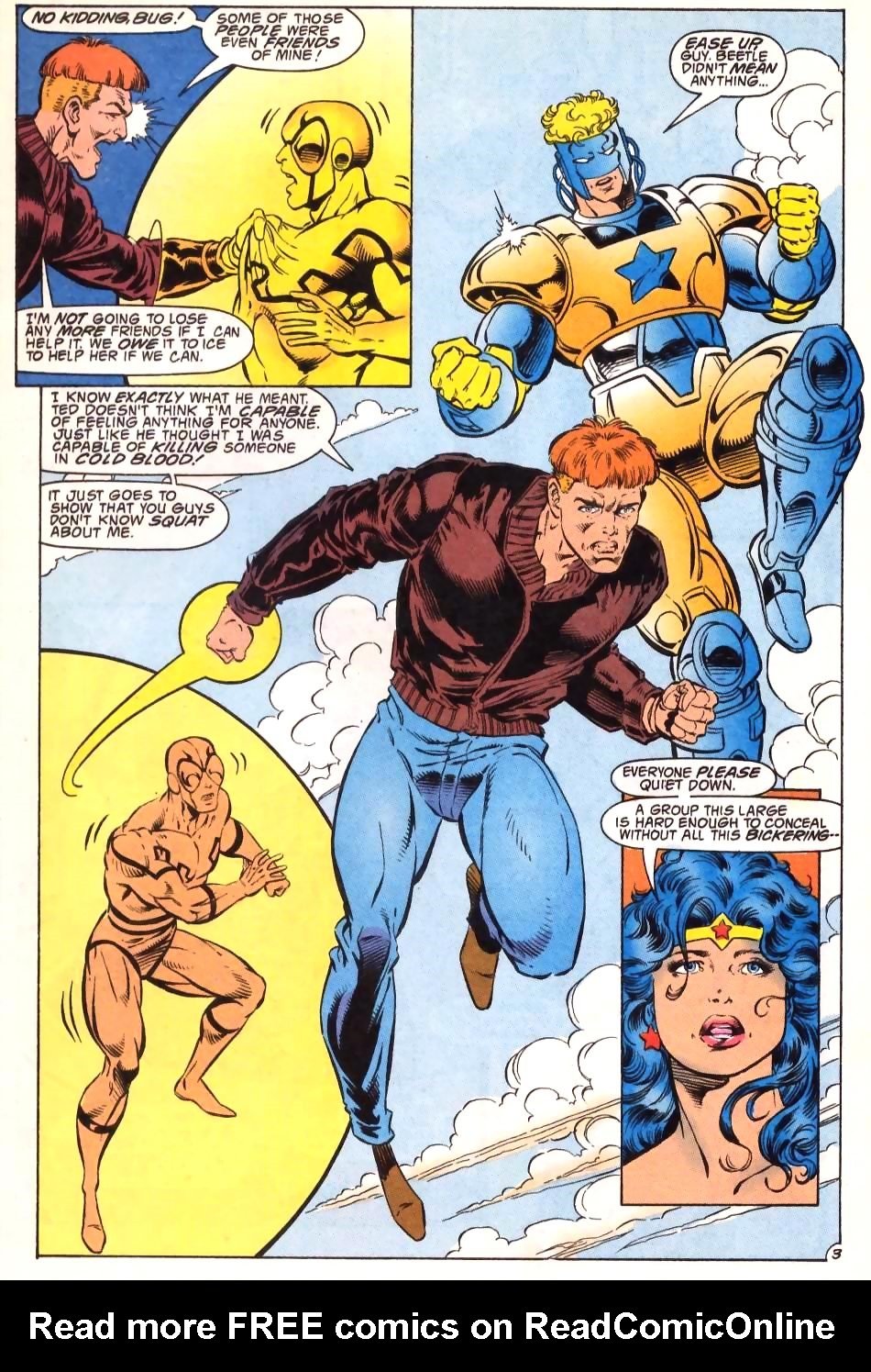 Read online Justice League America comic -  Issue #84 - 4