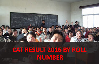 cat result 2016 by roll no