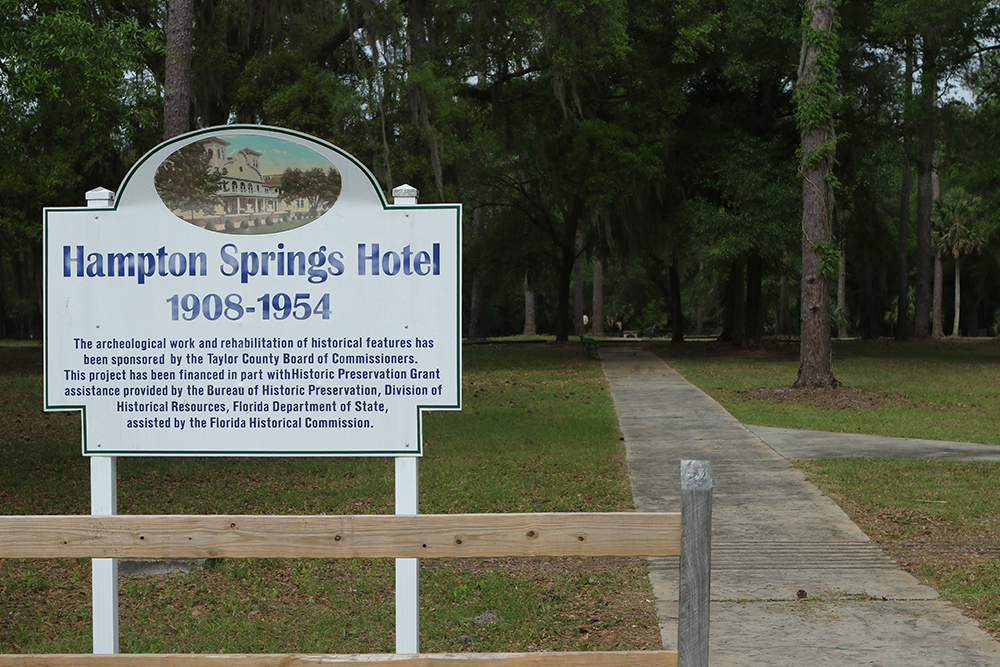 Craig Elliott Hampton Springs Hotel Site Perry, Fla