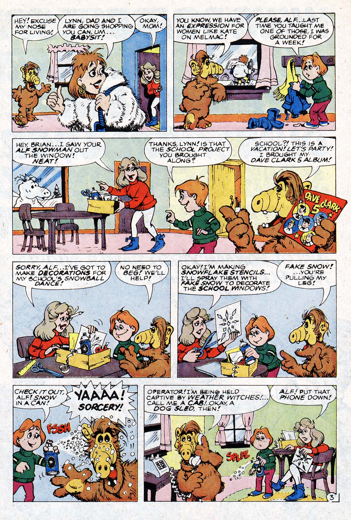 Read online ALF comic -  Issue #1 - 13
