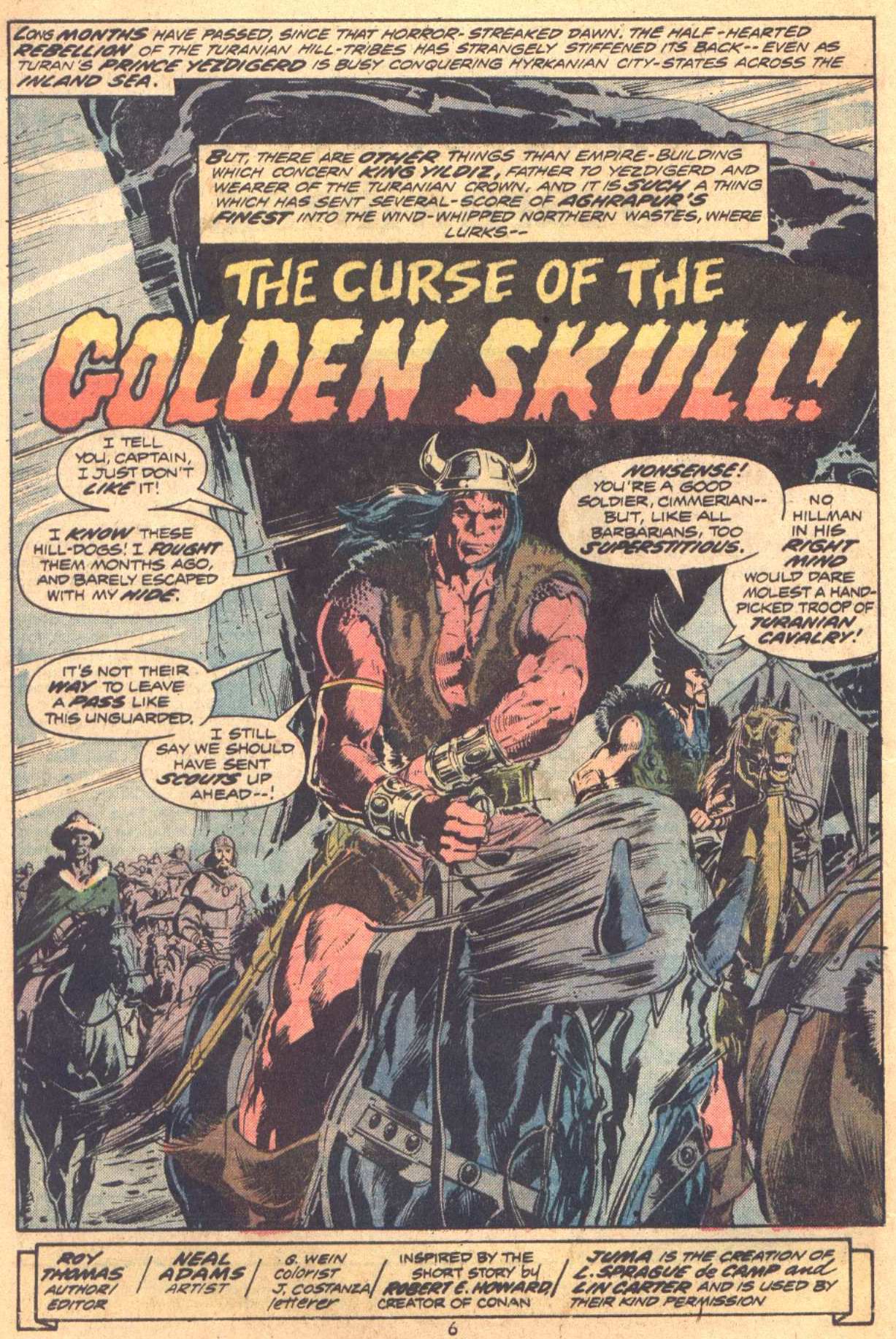 Read online Conan the Barbarian (1970) comic -  Issue #37 - 5