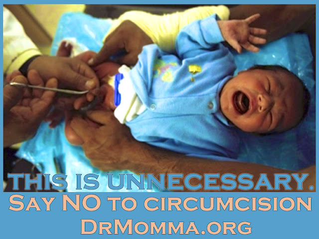 Circumcision is unnecessary and harmful.