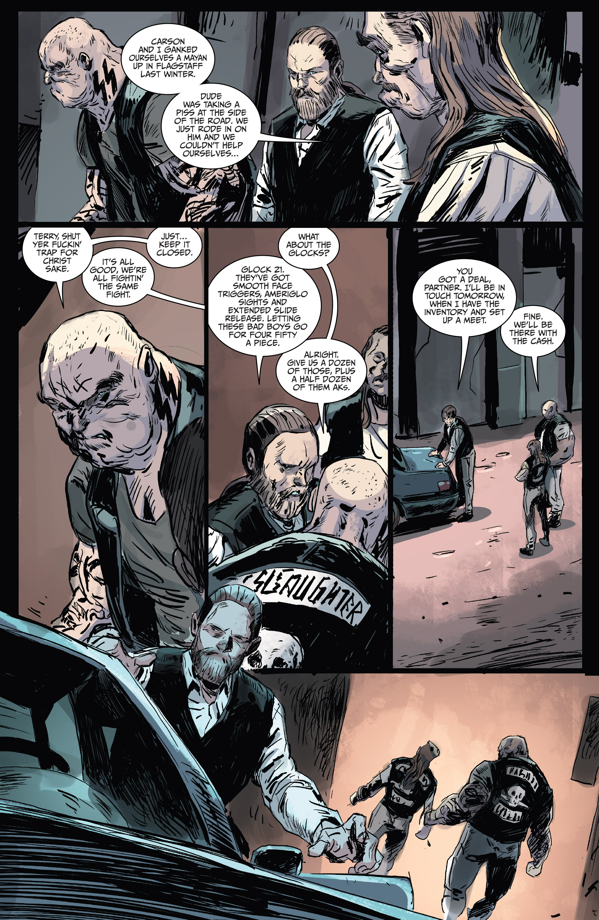 Read online Sons of Anarchy comic -  Issue #7 - 12