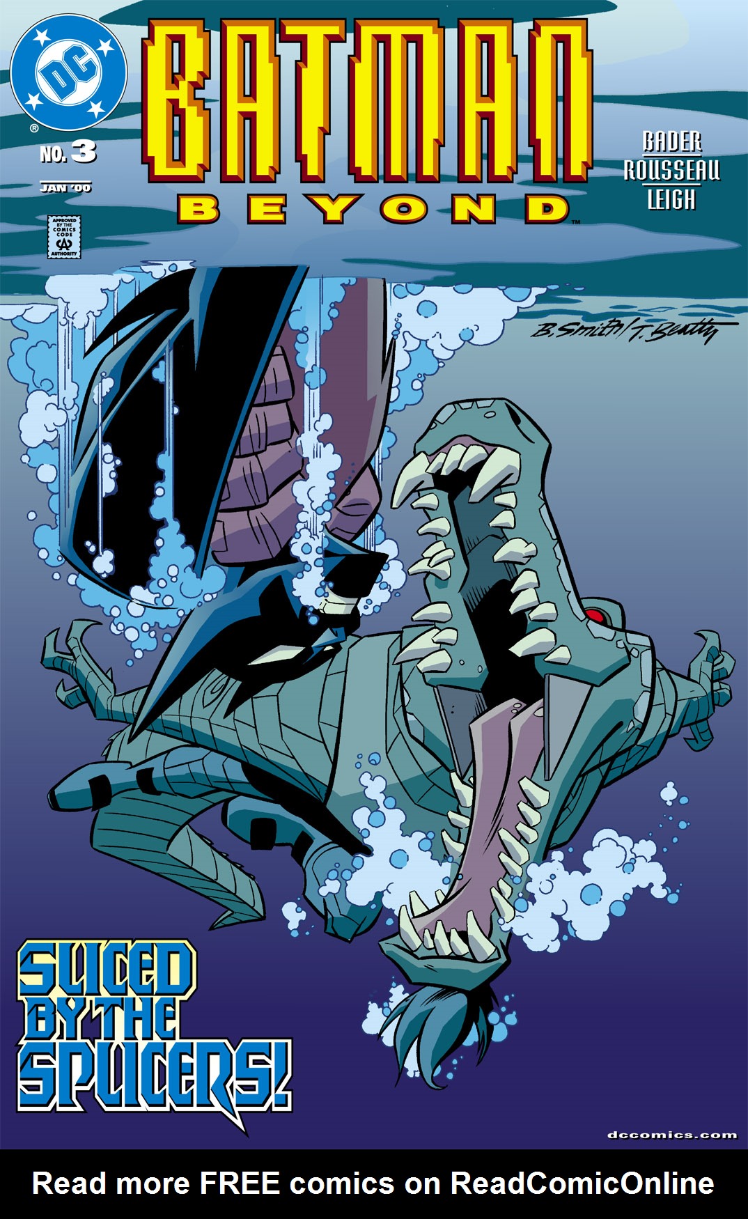 Read online Batman Beyond [II] comic -  Issue #3 - 1