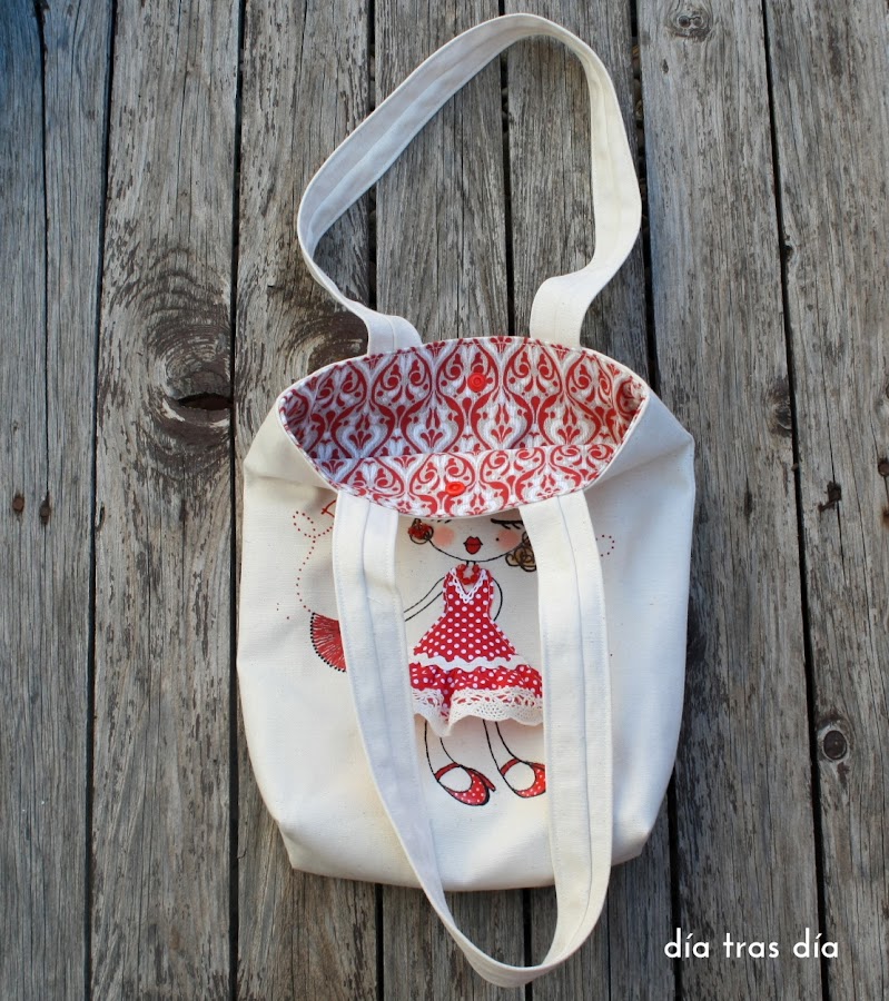 Bolso personalizado flamenca