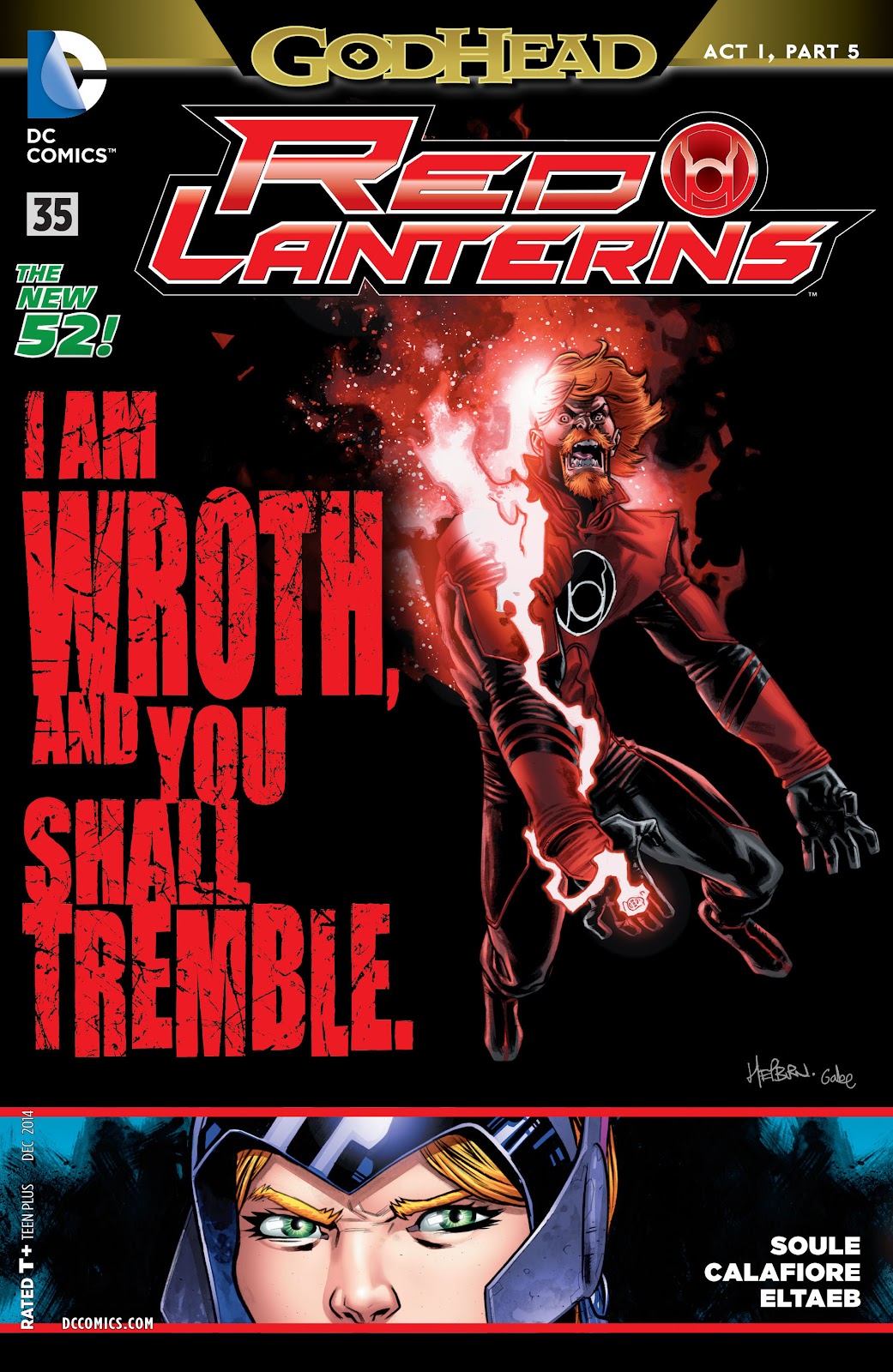 Red Lanterns issue 35 - Page 1