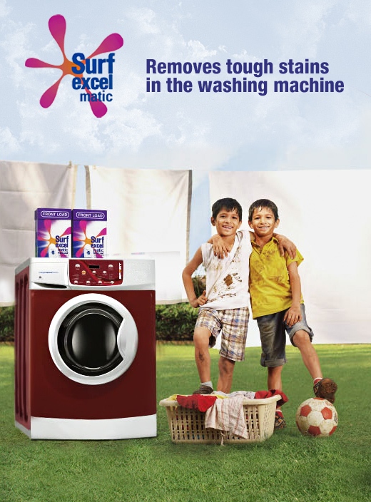 Surf Excel Matic + Washing Machine = Perfect Match SCHOLARS CLUB