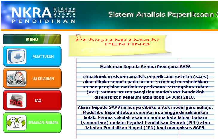 Saps nkra kpm