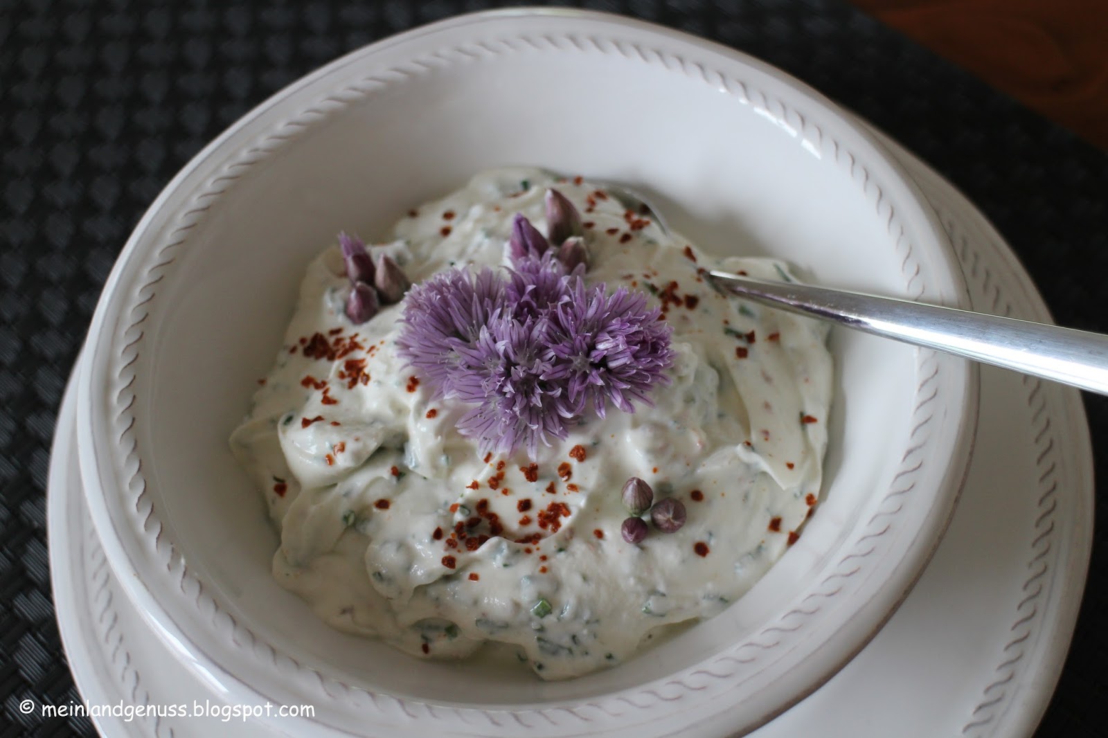 mein Land und Gartengenuss : Schnittlauch-Dip